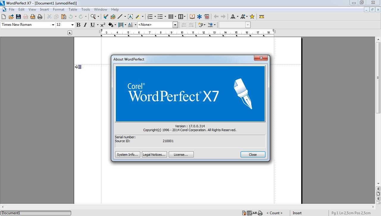 Corel wordperfect for windows 10